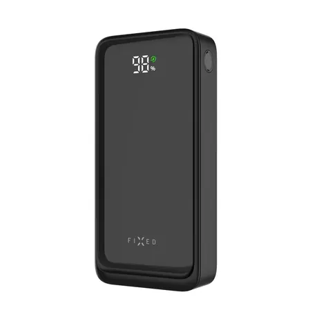 FIXED Powerbanka Zen2 20 s LCD displejem a výstupem PD 20W černá / 20 000 mAh