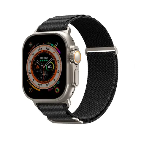 SKINARMA KOBU řemínek pro Apple Watch Ultra 49 mm & Apple Watch 45/44/42 mm černá