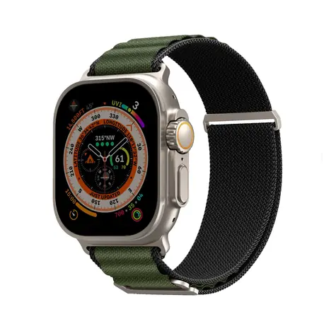 SKINARMA KOBU řemínek pro Apple Watch Ultra 49 mm & Apple Watch 45/44/42 mm olivová