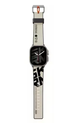SKINARMA SPUNK řemínek pro Apple Watch Ultra 49 mm & Apple Watch 45/44/42 mm béžová