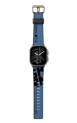 SKINARMA SPUNK řemínek pro Apple Watch Ultra 49 mm & Apple Watch 45/44/42 mm modrá
