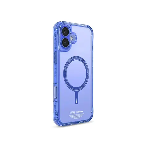 SKINARMA SAIDO MAG-CHARGE ochranný kryt na Apple iPhone 16 modrá
