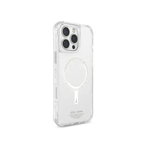 SKINARMA SAIDO MAG-CHARGE (NITEGLOW EDITION) ochranný kryt na Apple iPhone 16 Pro čirá