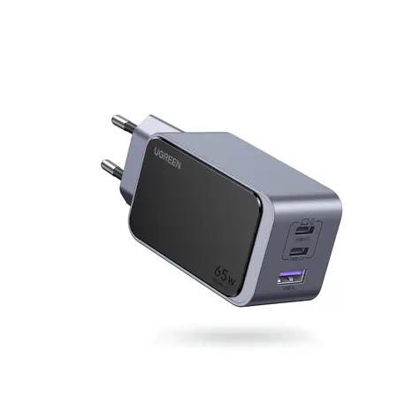 UGREEN 35042 Nexode S nabíječka šedá / 2x USB-C / USB-A / 65W