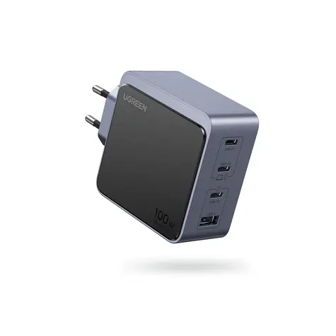 UGREEN 35043 Nexode S nabíječka šedá / 3x USB-C / USB-A / 100W