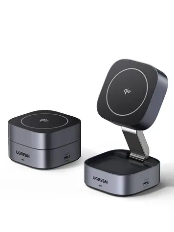 UGREEN 35316 Qi2 Magnetická bezdrátová nabíječka pro Apple iPhone & AirPods / 15W