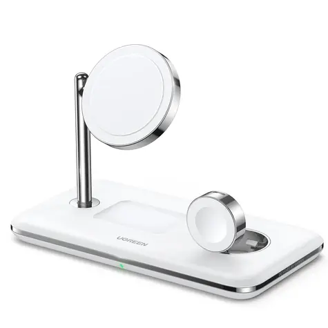 UGREEN 90326 Qi2 Bezdrátová nabíječka MPP pro Apple iPhone & Apple Watch & AirPods / 15W