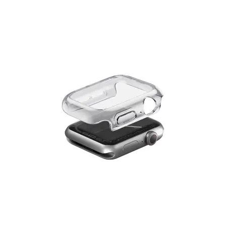 UNIQ Garde Hybrid ochranné pouzdro pro Apple Watch 46mm čirá