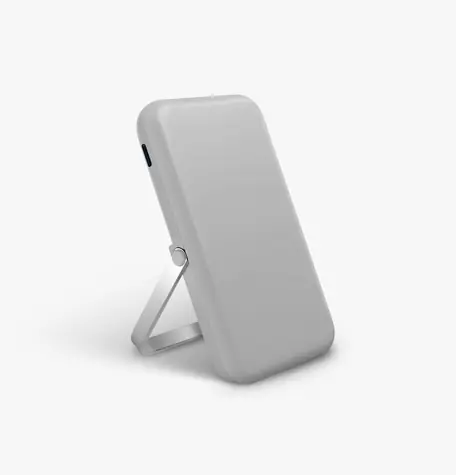 UNIQ HOVEO MagSafe bezdrátová powerbanka šedá / 5000 mAh / 1x USB-C  