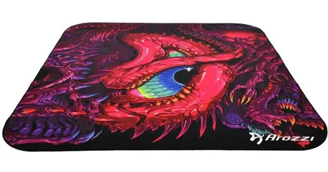 AROZZI Zona Quattro Crawling Chaos / ochranná podložka na podlahu / 116 x 116 cm / dračí design