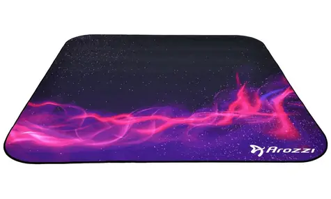 AROZZI Zona Quattro Galaxy / ochranná podložka na podlahu / 116 x 116 cm / design galaxie