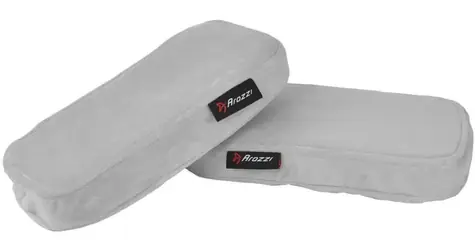 AROZZI Memory Foam Armrest Pads / náhradní područky pro herní židle / paměťová pěna / šedé
