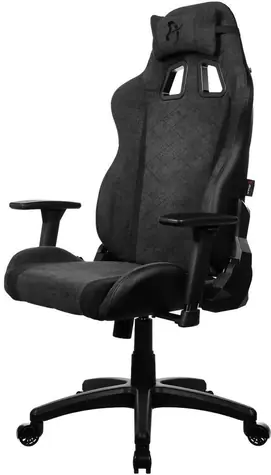 AROZZI AVANTI Soft Fabric Dark Grey / lHerní židle / látkové čalounění / tmavě šedá / nosnost 120kg