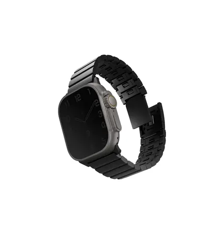 UNIQ Strova Mag řemínek pro Apple Watch 49 & 45 & 44 & 42 mm - MIDNIGHT (černá)