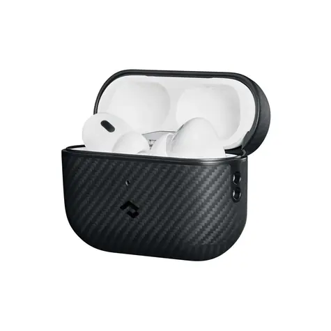 Pitaka Aramid Fiber Magnetic Case ochranné pouzdro pro AirPods 4 černá