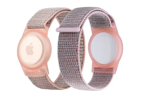Mobile Origin řemínek pro Apple AirTag růžová