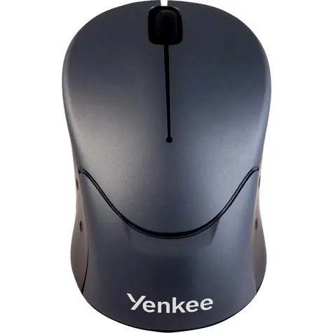 YENKEE YMS 4010SG WL mini Valletta šedá / bezdrátová optická myš / 1200 DPI / 3 tlačítek / 2.4GHz
