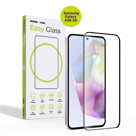Mobile Origin EasyGlass ochranné sklo pro Samsung Galaxy A36 5G