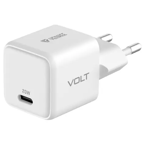 YENKEE YAC G20 VOLT bílá / Nabíječka / USB-C / 20W 