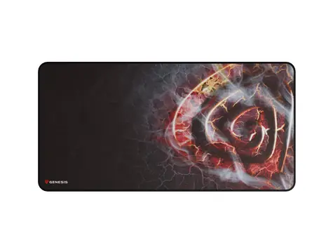 Genesis Carbon 500 Maxi Lava G2 černá / herní podložka pod myš / 900 x 450 x 2.5 mm 