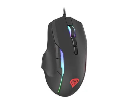 Genesis Xenon 220 černá / herní optická myš / 12800 DPI / 7 tlačítek / USB