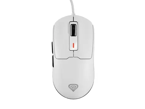 Genesis Krypton 660 RGB bílá / herní optická myš / 12000 DPI / 6 tlačítek / USB