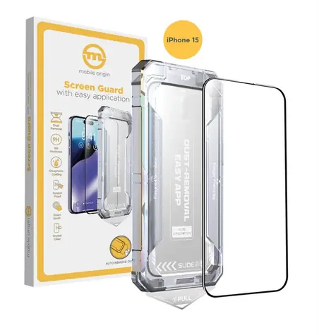 Mobile Origin Yellow Screen Guard ochranné sklo pro Apple iPhone 15