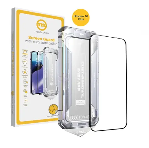 Mobile Origin Yellow Screen Guard ochranné sklo pro Apple iPhone 16 Plus