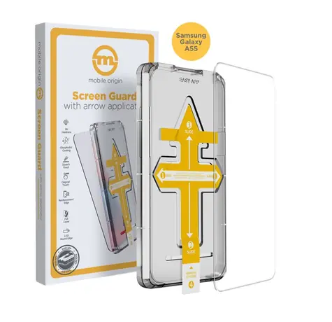 Mobile Origin Screen Guard with arrow applicator ochranné sklo pro Samsung Galaxy A55 s aplikátorem