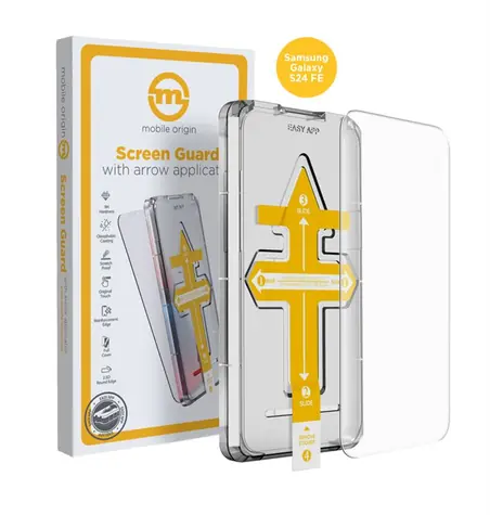 Mobile Origin Screen Guard with arrow applicator ochranné sklo pro Samsung Galaxy S24 FE s aplikátorem