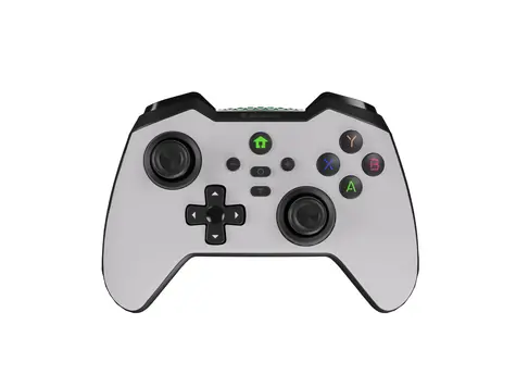 Genesis Mangan 400 bílá / Gamepad / USB / Vibrace