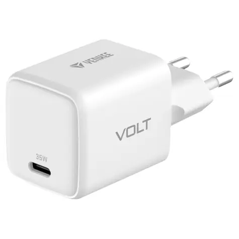 YENKEE YAC G35 VOLT bílá / Nabíječka / USB-C / 35W / PD 3.0 / QC 4.0+