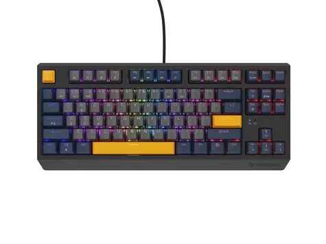 Genesis Thor 230 TKL RGB Naval Blue Negative Outemu Panda černá / herní klávesnice / USB