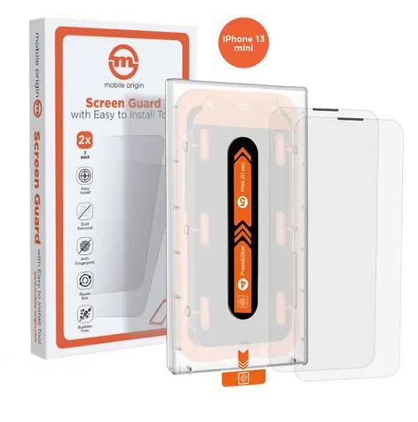 Mobile Origin Screen Guard ochranné sklo pro Apple iPhone 13 mini s aplikátorem / 2 ks