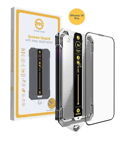 Mobile Origin Screen Guard ochranné sklo pro Apple iPhone 14 Pro s aplikátorem