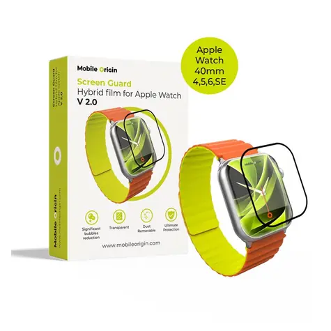 Mobile Origin Screen Guard Hybrid film Ochranná fólie pro Apple Watch 6/5/4/SE 40mm