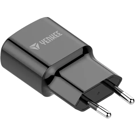 YENKEE YAC 4600 Lightning černá / Nabíječka / USB-A / 12W / 2.4A / kabel lightning 1 m
