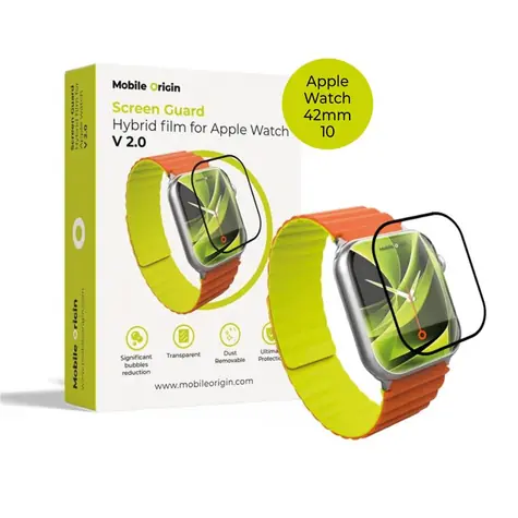 Mobile Origin Screen Guard Spare Hybrid film Ochranná fólie pro Apple Watch 10 42mm / náhradní fólii pro instalační box