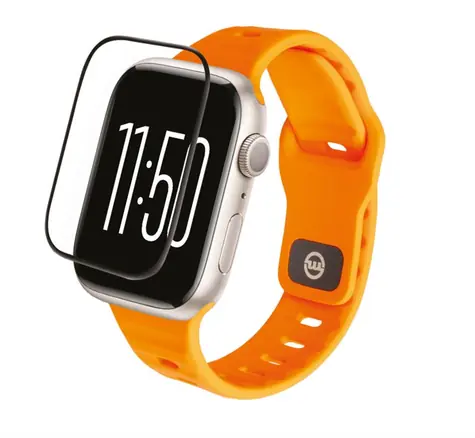 Mobile Origin Screen Guard Spare Hybrid film fólie pro Apple Watch 9/8/7 41mm / náhradní fólii pro instalační box
