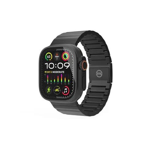 Mobile Origin Watch Titanium Band řemínek pro Apple Watch 49mm/46mm/45mm/44mm černá