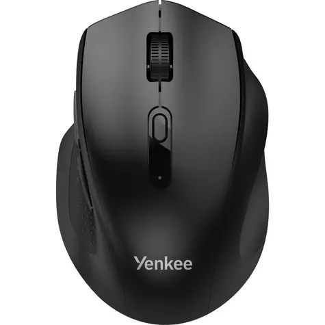 YENKEE YMS 2050BK WL EGO černá / bezdrátová optická myš / 1600 DPI / 6 tlačítek / 2.4 GHz / BT 