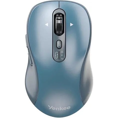 YENKEE YMS 2010BE WL GYRO modrá / bezdrátová optcká myš / 3200 DPI / 6 tlačítek / 2.4 GHz / BT