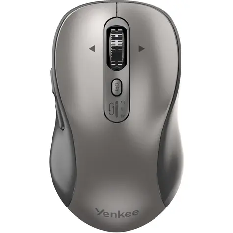 YENKEE YMS 2010SR WL GYRO šedá / bezdrátová optcká myš / 3200 DPI / 6 tlačítek / 2.4 GHz / BT