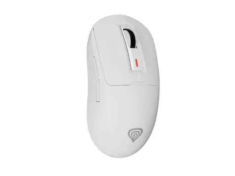 Genesis Zircon 660 Pro Wireless bílá / herní optická myš / 12000 DPI / 6 tlačítek / USB / 1.8 m
