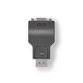 Nedis Adaptér DisplayPort (M) - VGA zásuvka černá / poniklovaný 