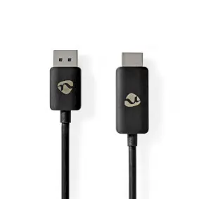 Nedis Kabel DisplayPort (M) - HDMI (M) 1.80 m černá 