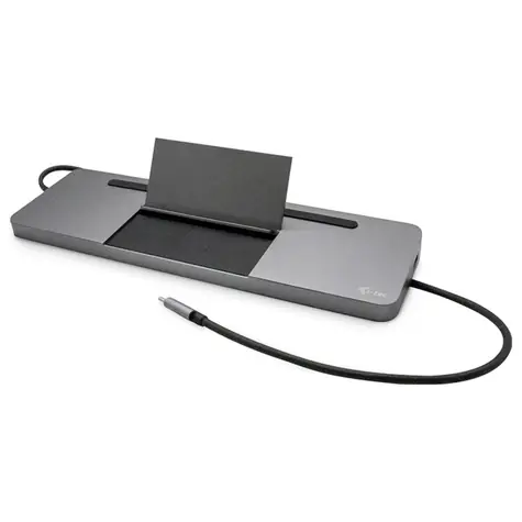 i-tec USB-C Dual Display Dock 85W / 2x DisplayPort / RJ-45 / 3x USB 3.0 / 2x USB 2.0 / 2x USB-C / 3.5mm jack