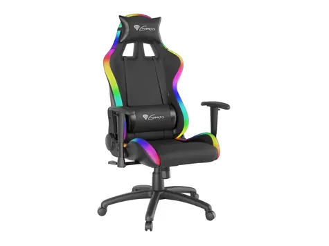 Genesis Trit 500 RGB černá / Herní křeslo / Tkanina,PU kůže / 120kg