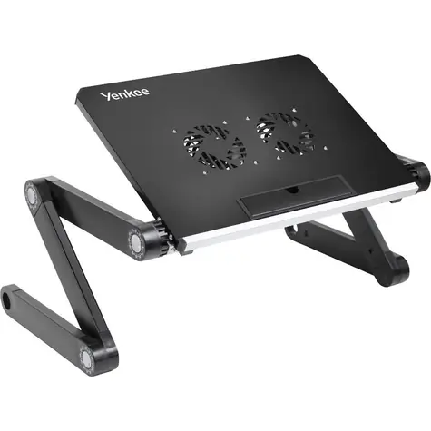 YENKEE YSN 210 černá / Chladící stojan na notebook / do velikost 17