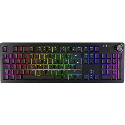 YENKEE YKB 3410 PANZER 2.0 černá / herní klávesnice / mechanická / Outemu Box Red / USB-C / 1.8 m / CZ Layout